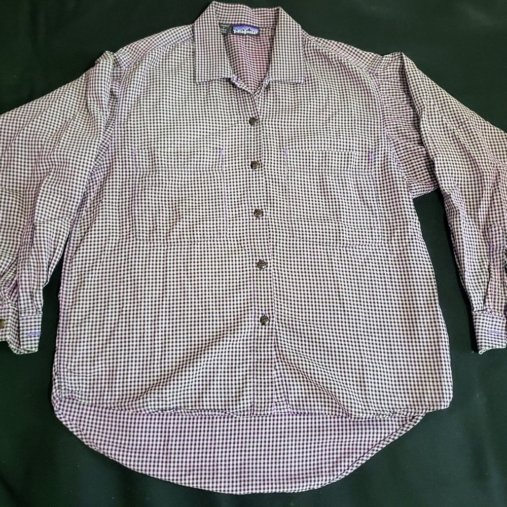 Women's Patagonia plaid shirt size S
